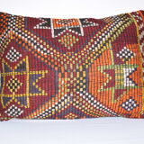 Vintage Anatolian Turkish cushion cover Jajim Kilim AK582
