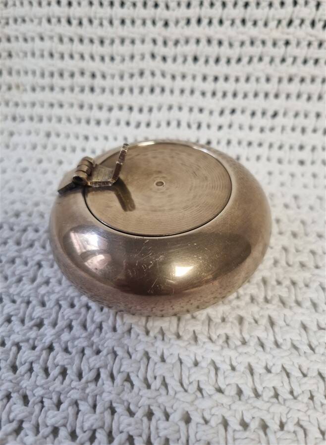Small brass ashtray