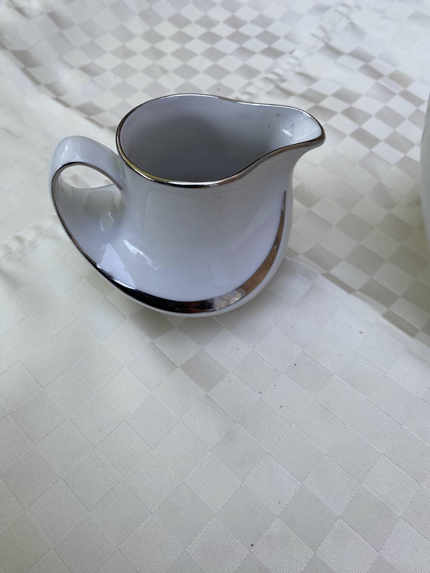 Ensemble cafetière & pot à lait Seltmann Weiden Bavaria – Modèle Marin