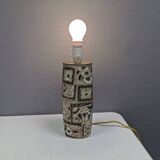 Large ceramic table lamp from Danish Royal Copenhagen.
