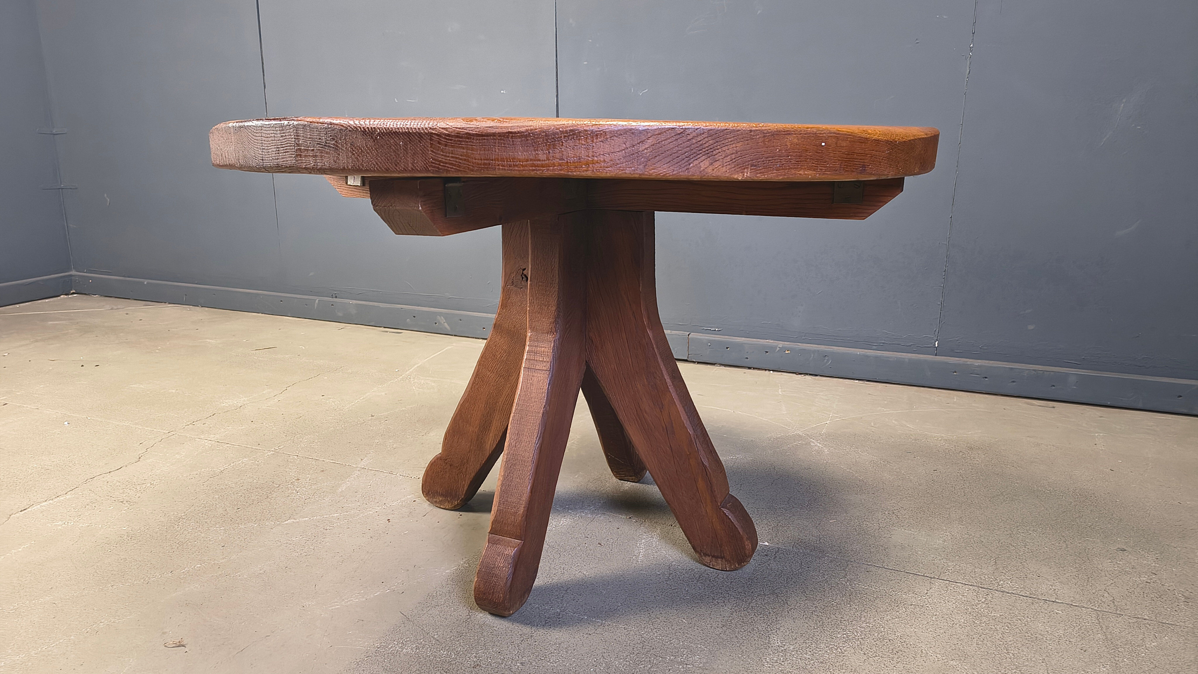 Vintage dining table by Depuydt, Belgium, 1960s
