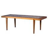 Rectangular coffee table in rosewood, 1960
