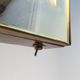 1960's Mid-Century Modern Italian Wooden Dressing Table with Lighting Mirror