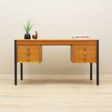 Ash desk, Danish design, 1970s, manufacturer: Domino Møbler