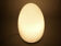 Italian art glass egg table lamp by Vetri Murano, 1970