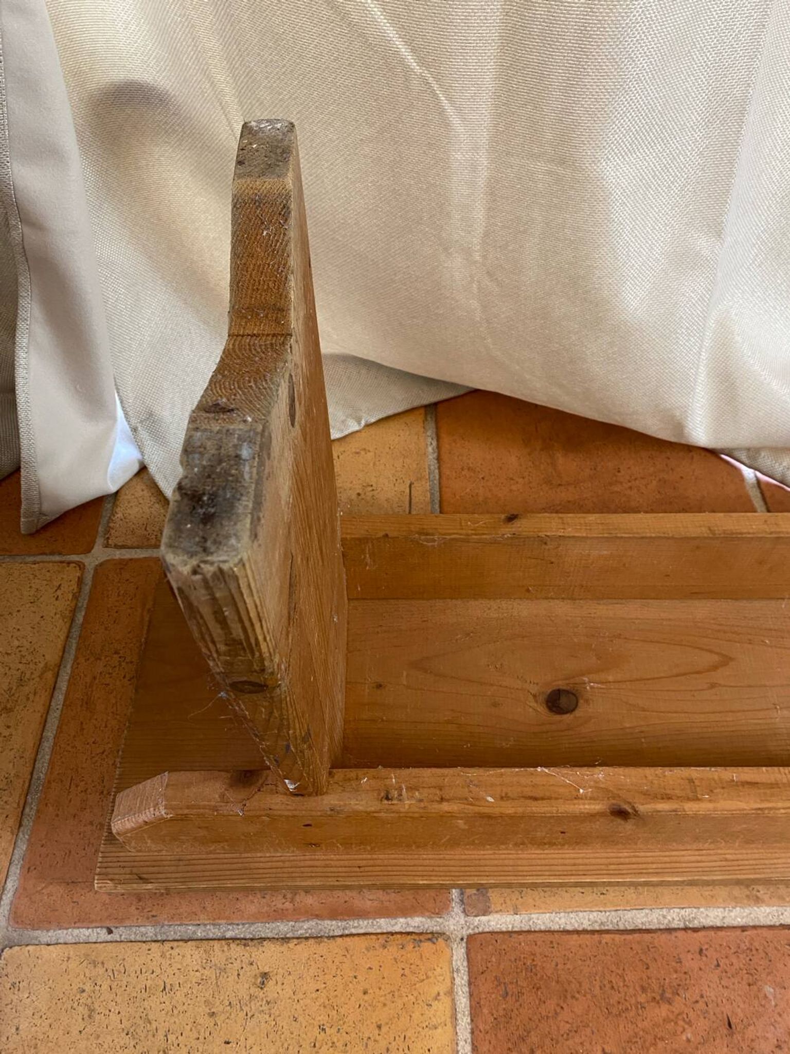 Authentique  banc de ferme en sapin