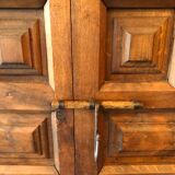 Ancient walnut cabinet