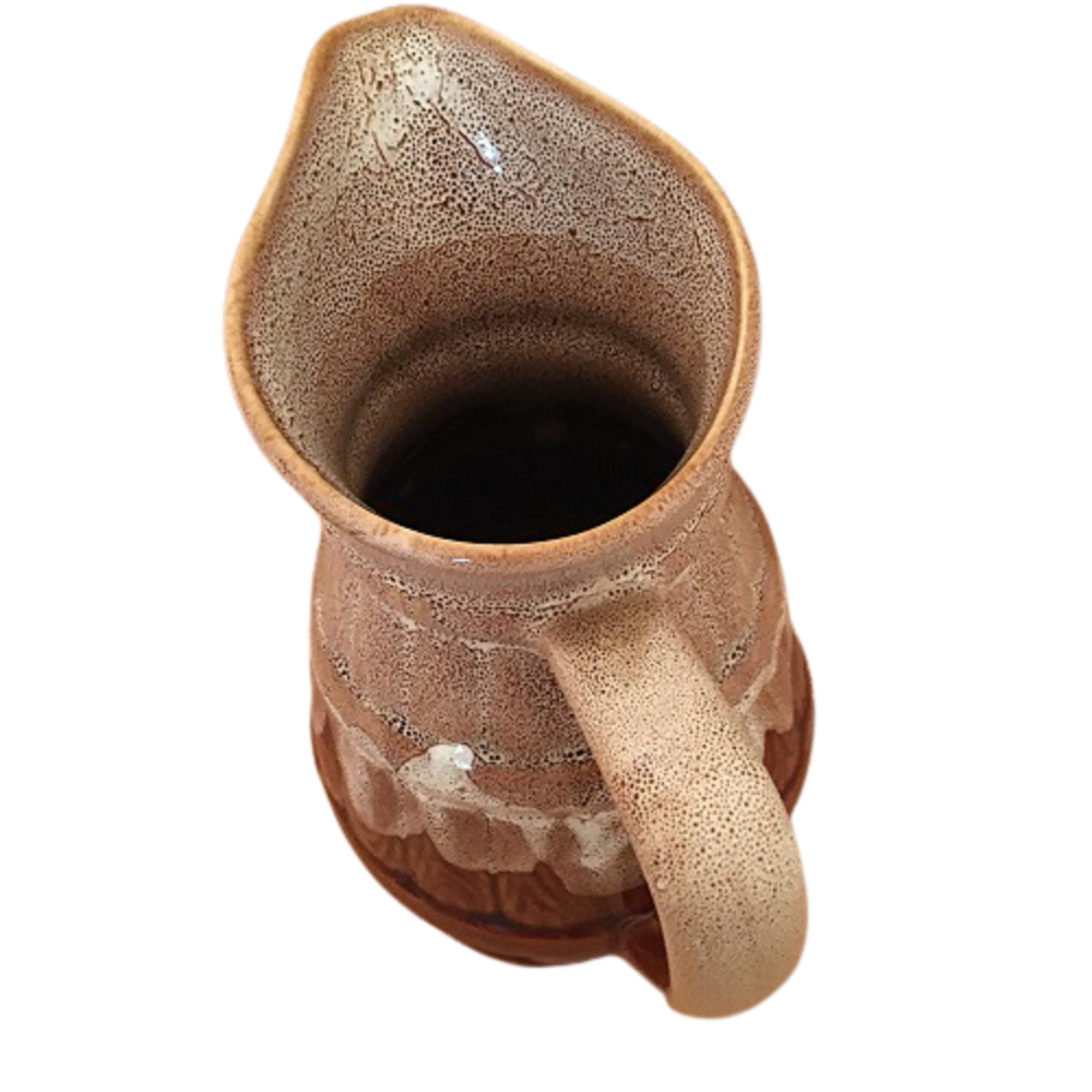 Pitcher vase in flammé sandstone