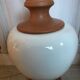 Vintage two-tone ceramic lamp
