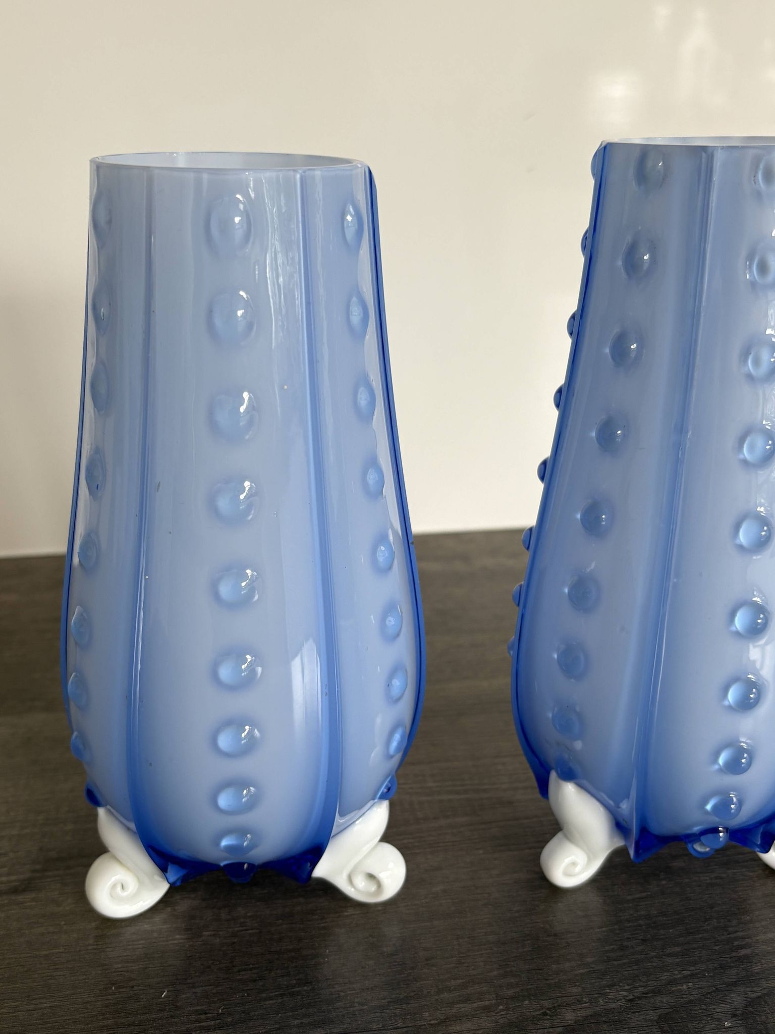 Paire de vases Murano vintage
