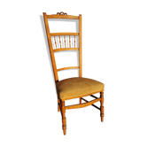 Chaise basse dite "chaise de nourrice" style Louis XV