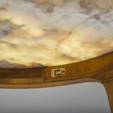 Mid-century coffee table in onyx from Ilse Mobel, 1960s