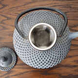 Cast iron teapot