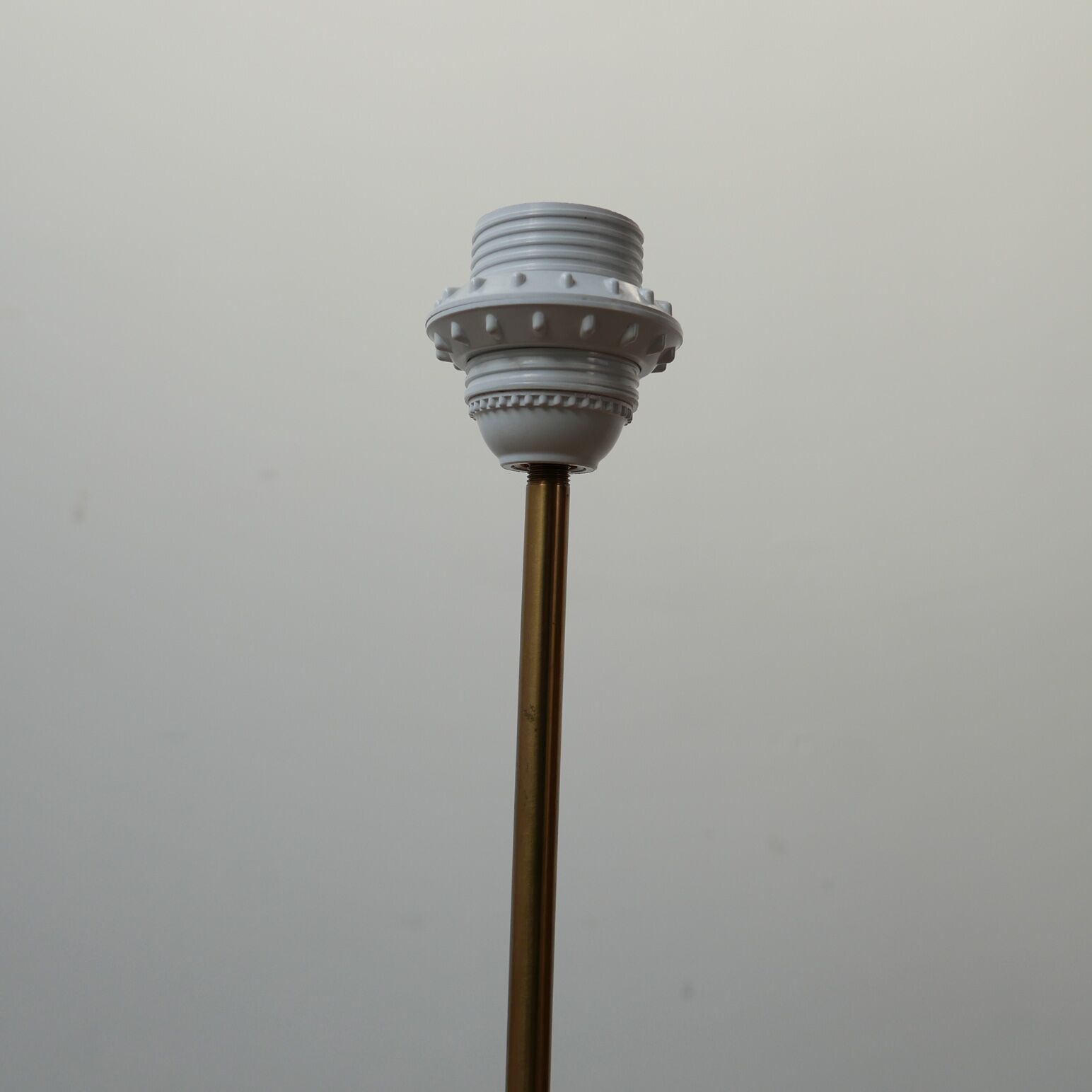 Mid-Century Brass Table Lamp by Sonja Katzin