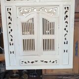 Mirror frame with door - North African moucharabieh style - 20th century