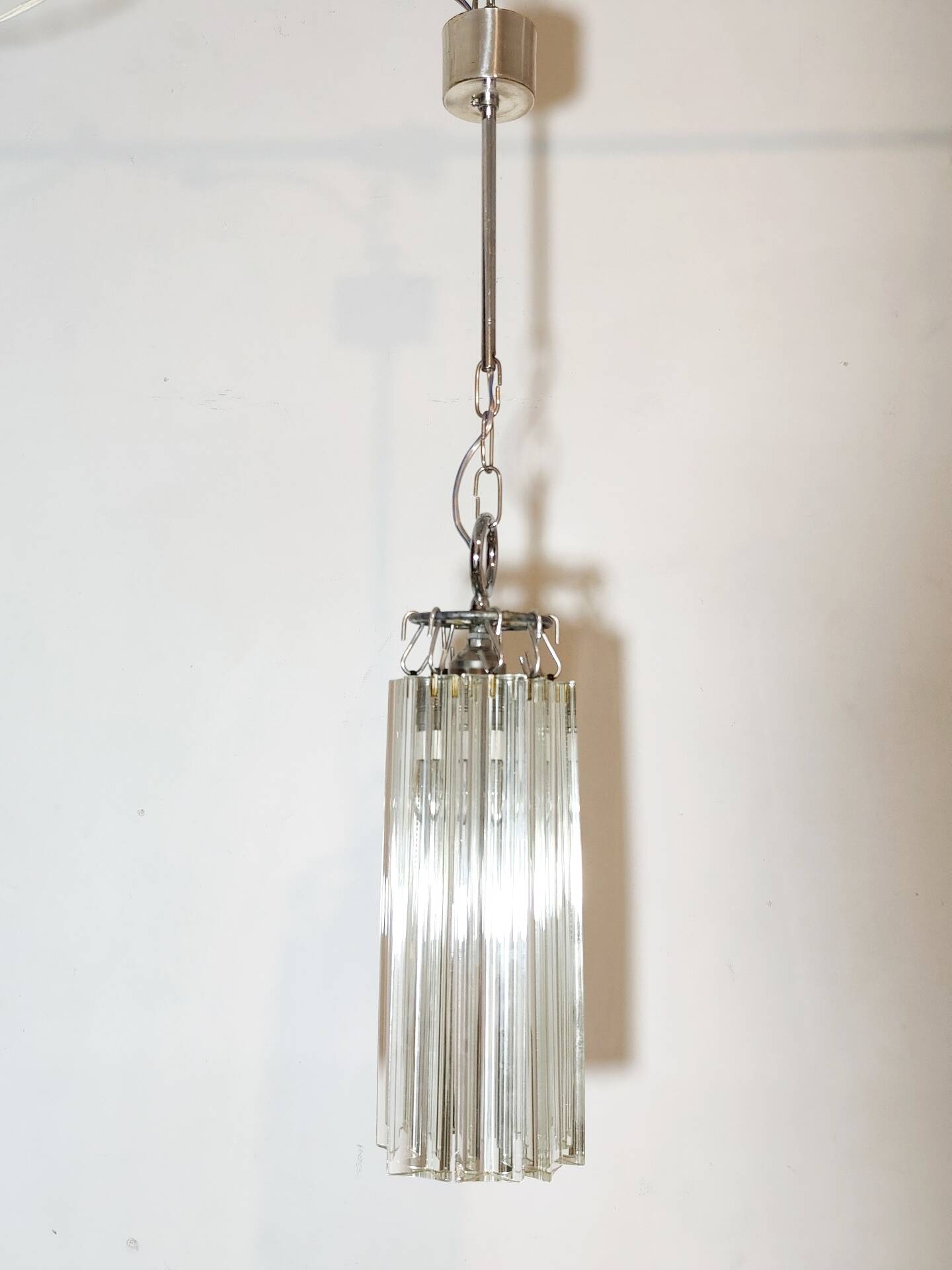 Suspension en cristal. Espagne, années 1960