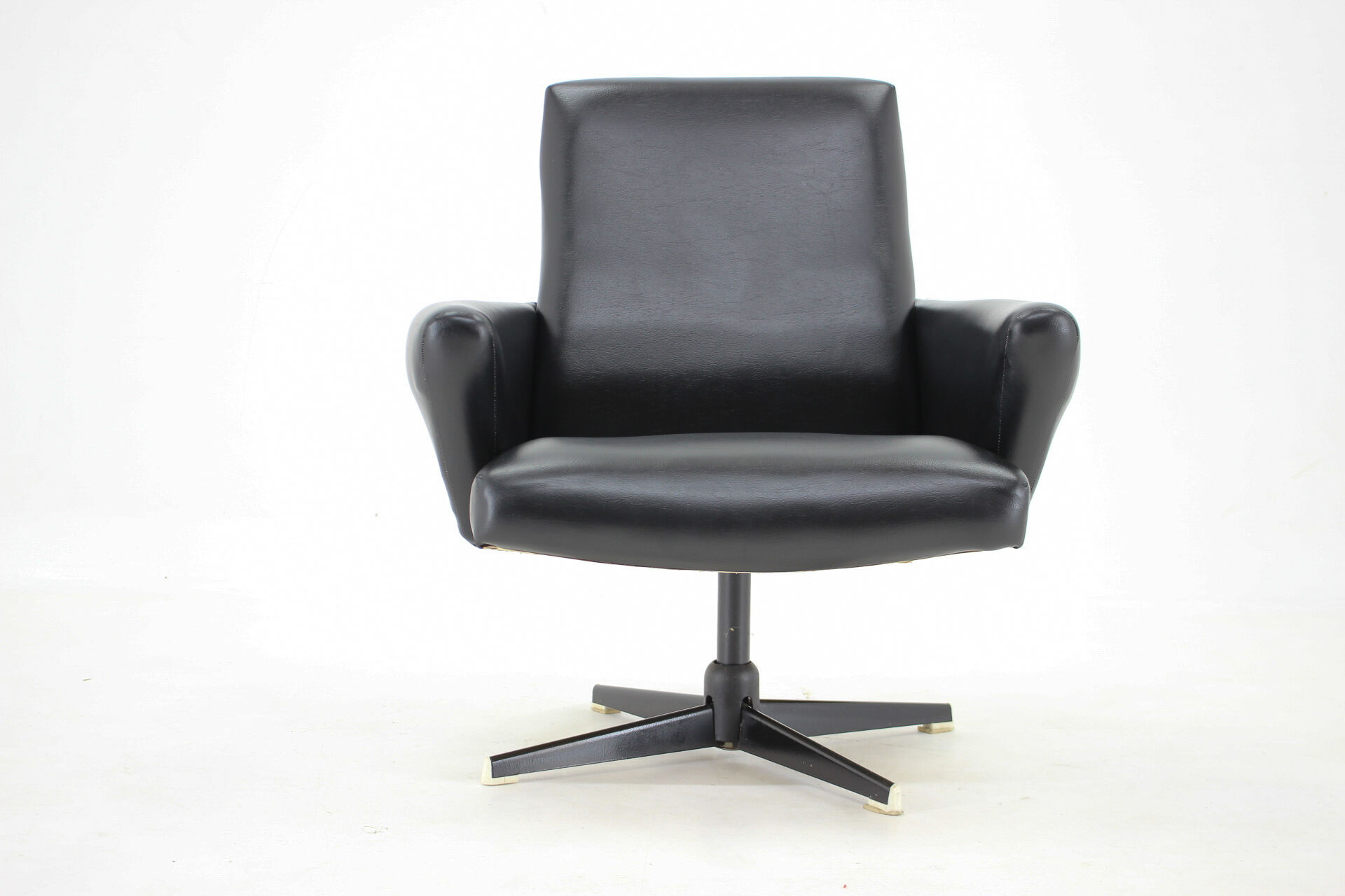 1970's Swivel Armchair, Czechoslovakia