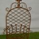 Iron wall planter
