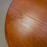 Table de Salle à Manger Ronde en Teck par HW Klein pour Bramin, Danemark, 1960s