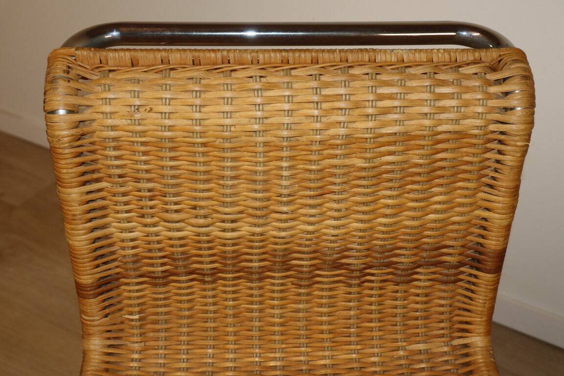 Chaise vintage "MR10" par Ludwig Mies van der Rohe