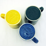 Set of 3 ceramic mugs Staffordshire Tableware