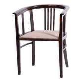 Art Deco Armchair in Oak, Czech, 1920s