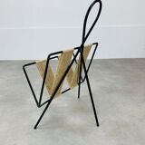 Tripod metal and rope magazine door 50s