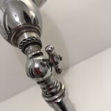 Art deco adjustable chrome desk lamp