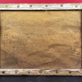 old marine, oil on canvas, M. Gontard! back from fishing 40 x 30 cm