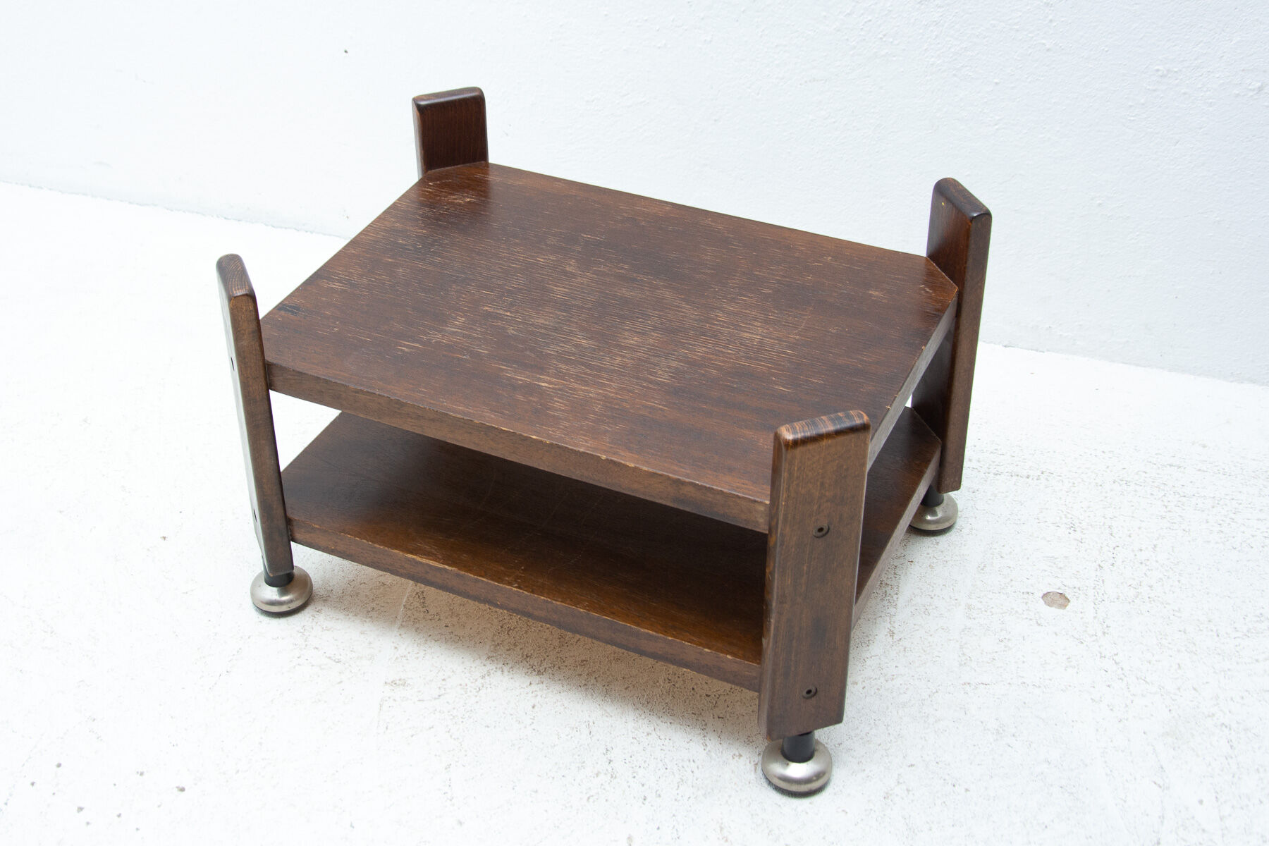Vintage beechwood stool or side table, 1980´s