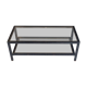 Table basse deux etages seventies