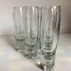 6 bubble flutes with a foot in the Kosta Boda style