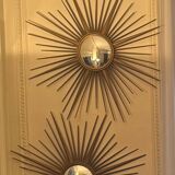 Two Chaty Vallauris convex mirrors, 1950s/1960s