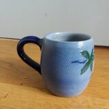 Mug tasse chope en grès d’Alsace signé Fortuné Schmitter à Betschdorf