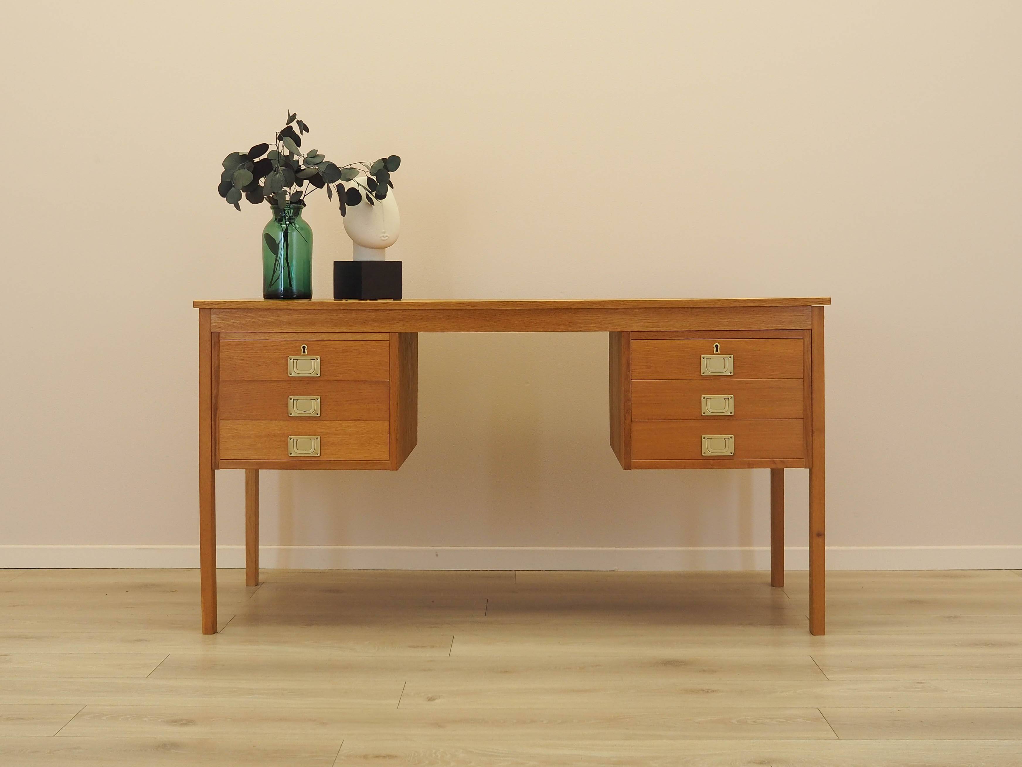 Ash desk, Danish design, 1970s, made in Denmark
