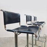 Vintage Italian bar stools Madmen style Stendig 1960s