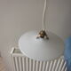 Suspension ancienne en opaline