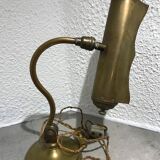 Lampe de bureau de notaire année 30 en laiton