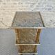 Bamboo shelf and rattan weaving