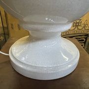 Cracked porcelain egg lamp 1980