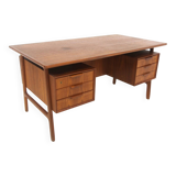 Bureau scandinave en teck"Model 75", Gunni Omann, Danemark, 1960