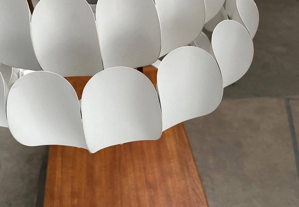 White metal suspension from the mid-century by H. Zender for Temde, 1960s.