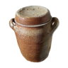 Terracota lid two handles pot