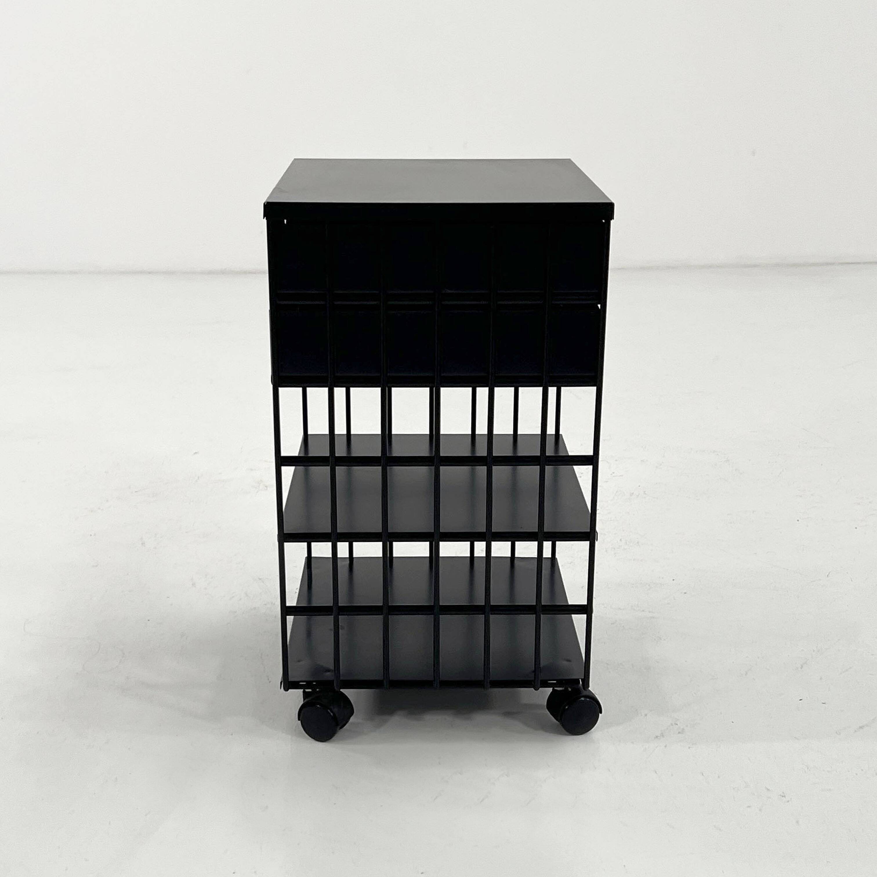 Like drawers on wheels by Bruna Rapisarda for Robots, 1980
