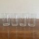 Crystal water glasses