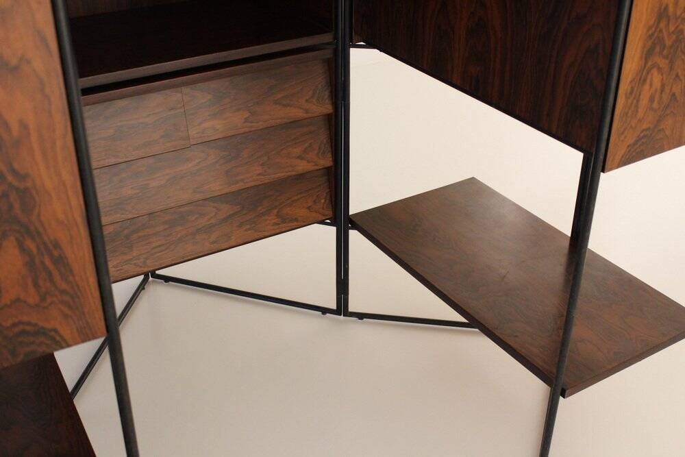 Adjustable wall unit by Taichiro Nakai for La Permanente Mobili, 1953
