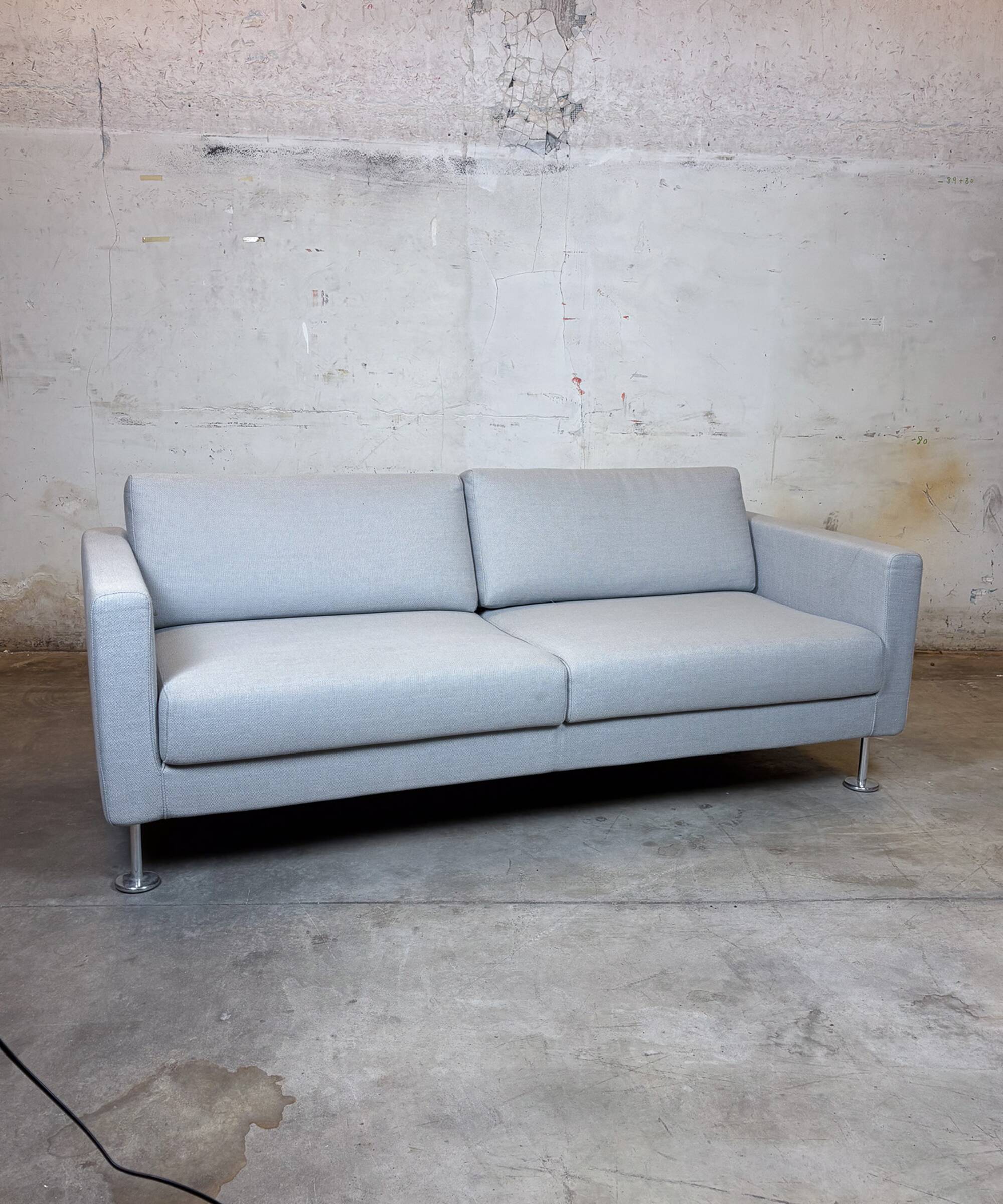 Vitra Park Jasper Morrison, tissu – gris – canapé, sofa          Ask ChatGP