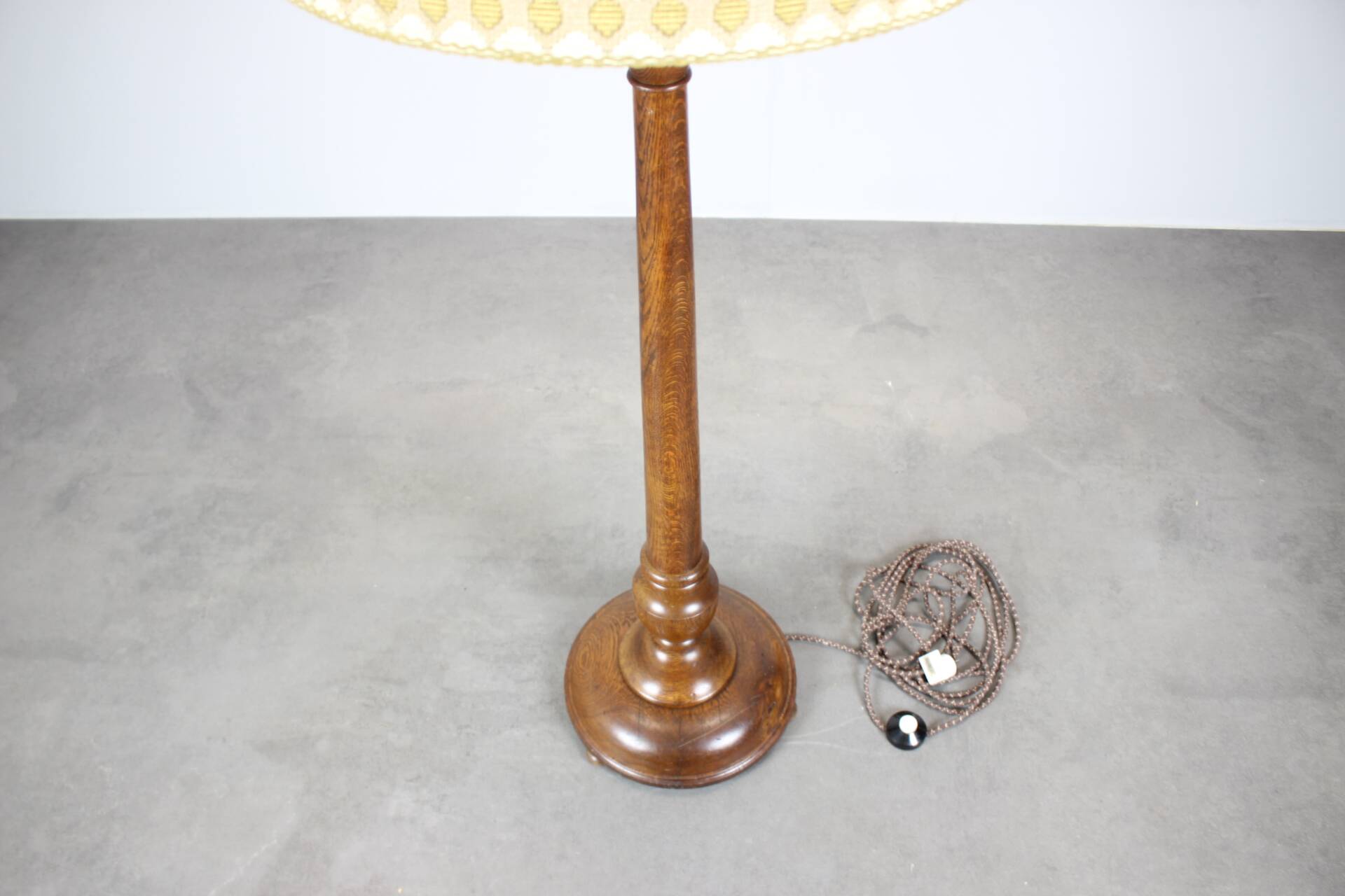 Art Deco floor lamp from the 1930s, Czechoslovakia