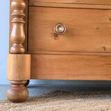 Commode / tiroirs anciens en pin