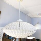 Faceted opaline pendant, circa 1960